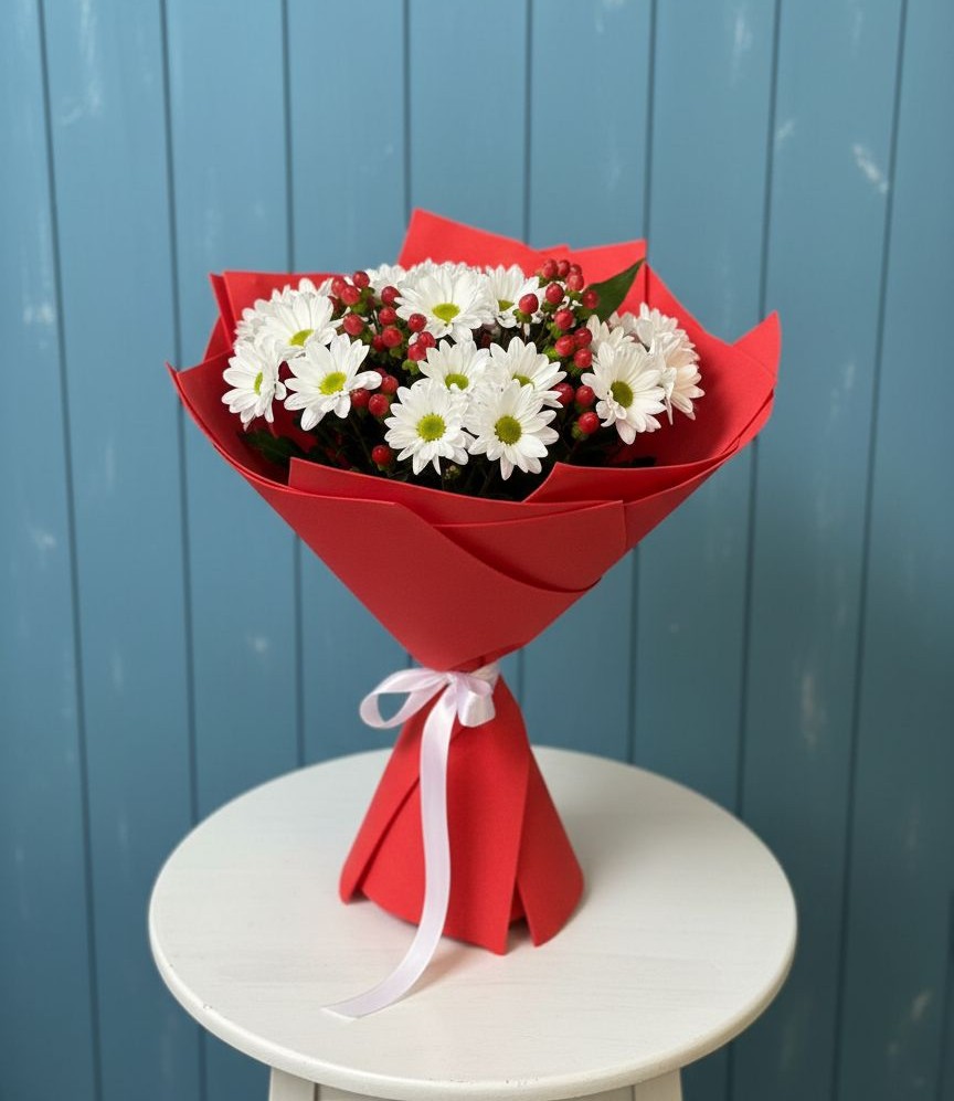 Букет цветов из: Хризантемы в Лукоянове