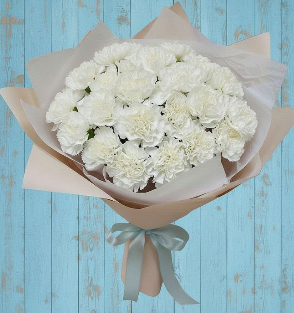 Букет цветов из: Гвоздики в Лукоянове