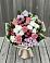 Букет цветов из: Альстромерии, Гвоздики, Розы и Хризантемы в Лукоянове