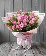 Букет Розовый кустик #REPLACE_PRED# Лукоянове