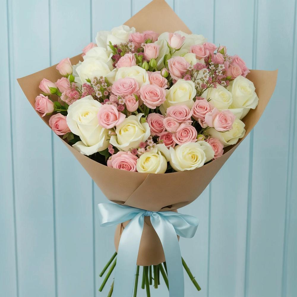 Букет цветов из: Розы в Лукоянове