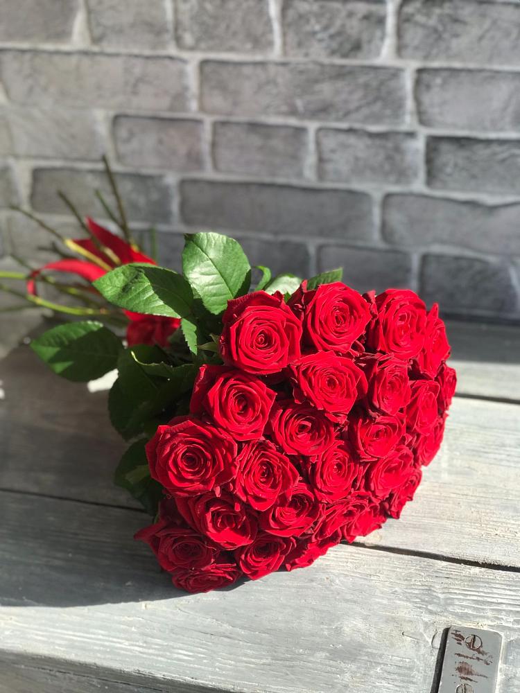 Букет Красные розы Фридом в Лукоянове