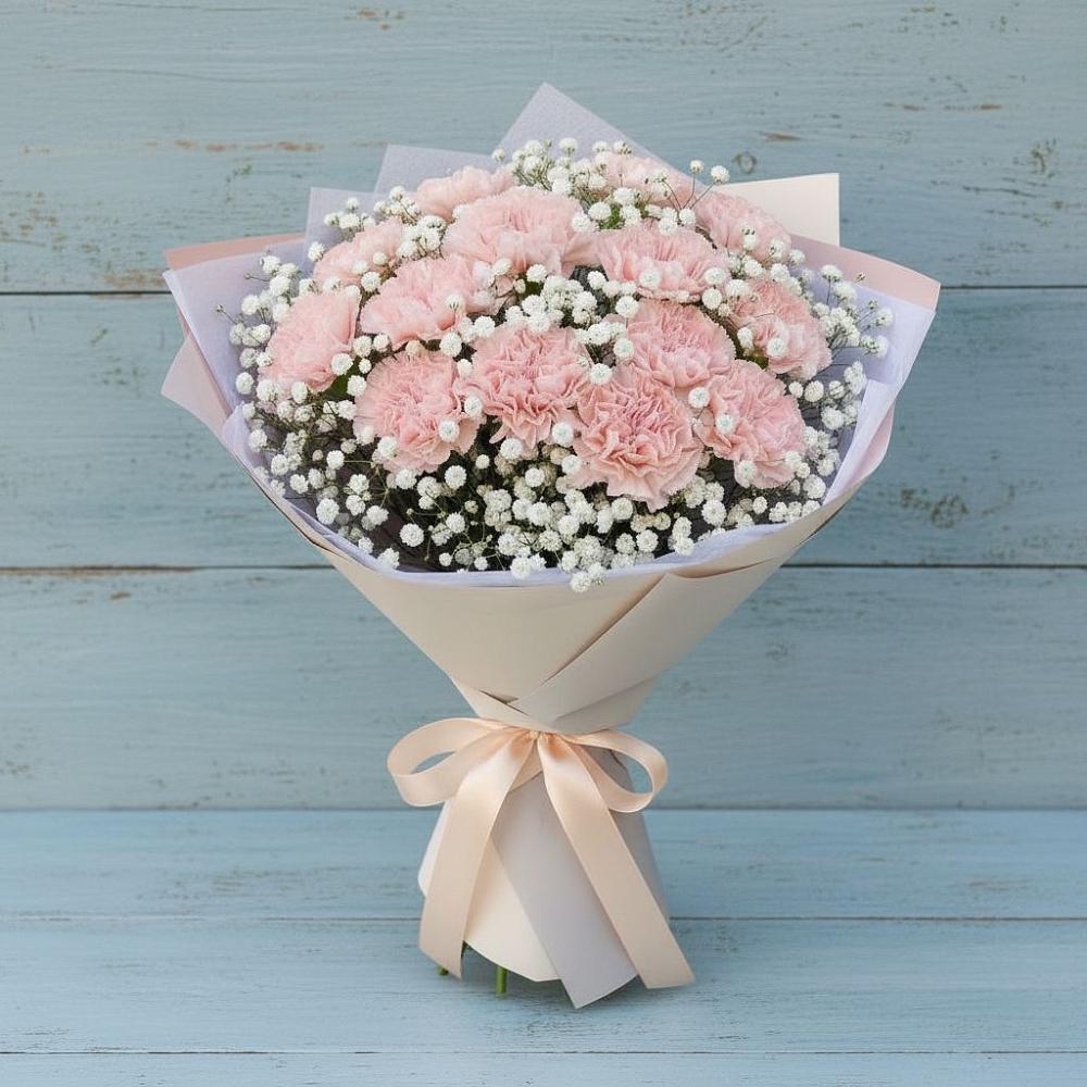 Букет цветов из: Гвоздики в Лукоянове