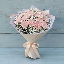 Букет цветов из:  Гвоздики в Лукоянове