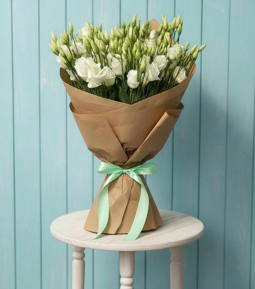 Букет цветов из: Лизиантусы в Лукоянове