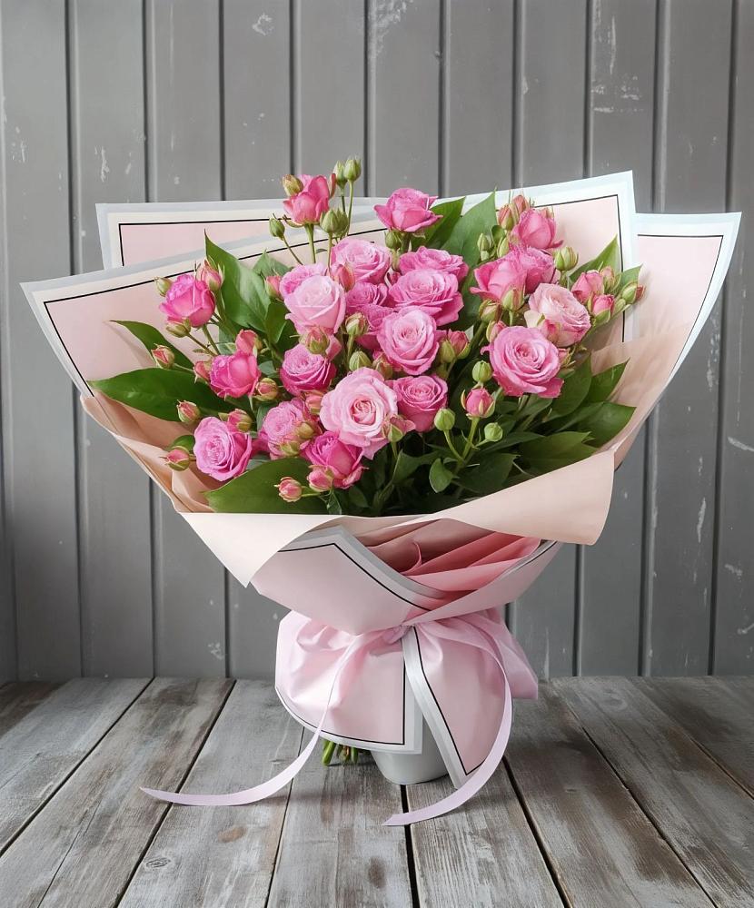 Букет Розовый кустик в Лукоянове