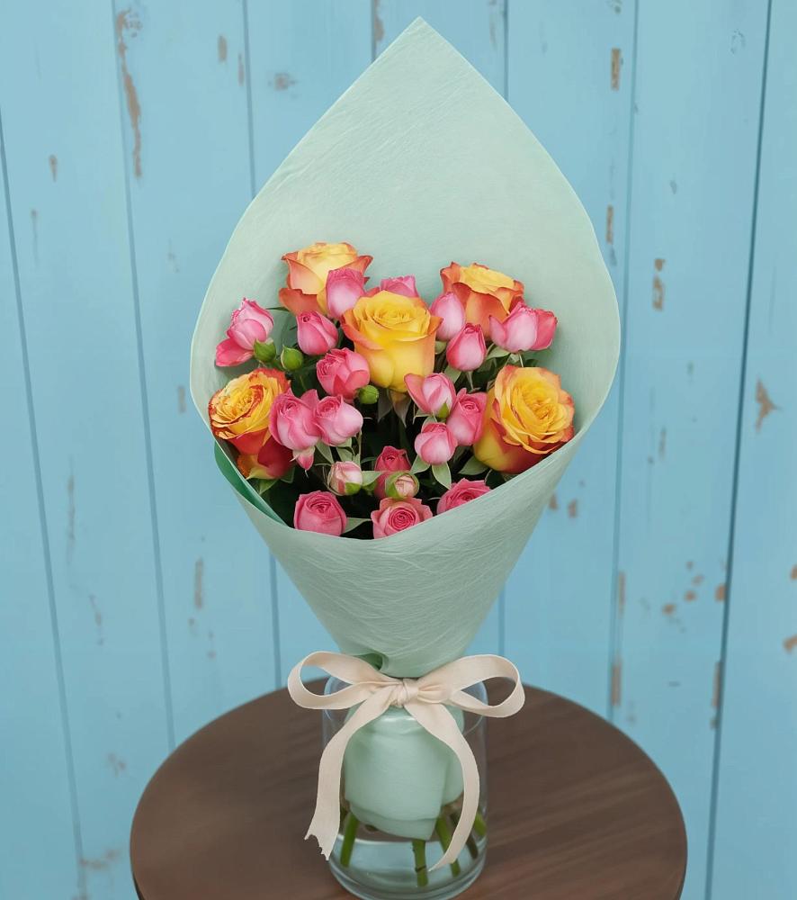 Букет цветов из: Розы в Лукоянове