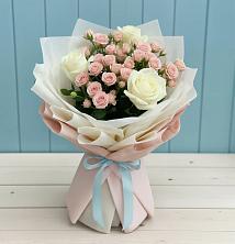 Букет цветов из:  Розы в Лукоянове