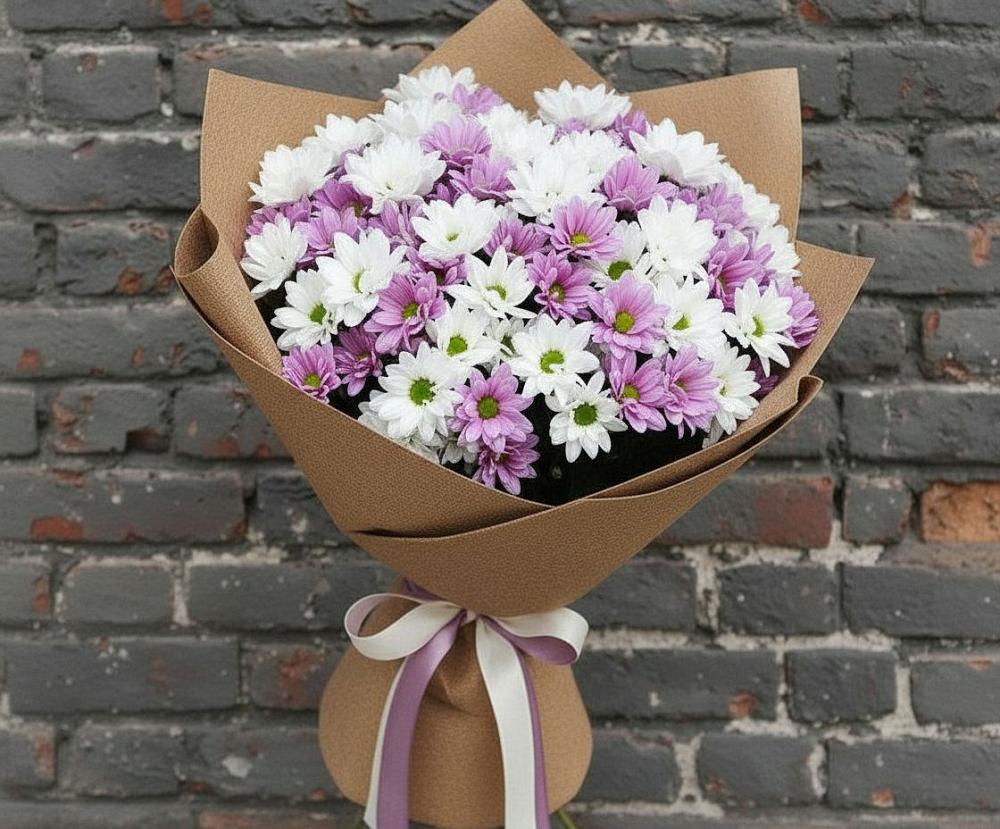Букет цветов из: Хризантемы в Лукоянове