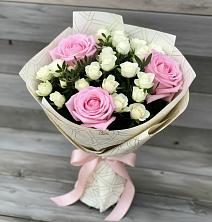 Букет цветов из:  Розы в Лукоянове