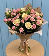 Букет цветов из:  Розы в Лукоянове